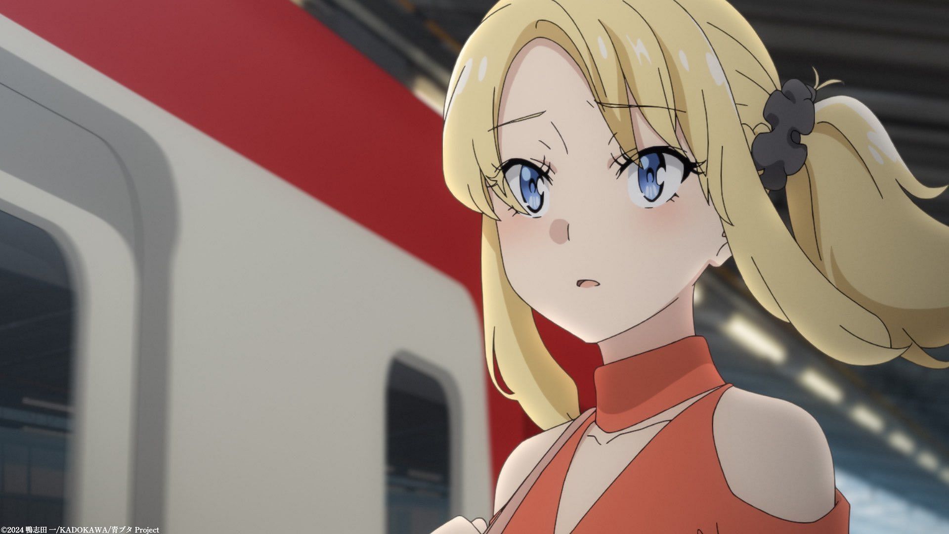 Nodoka as seen in Rascal Does Not Dream of Santa Claus episode 2 (Image via Studio CloverWorks)